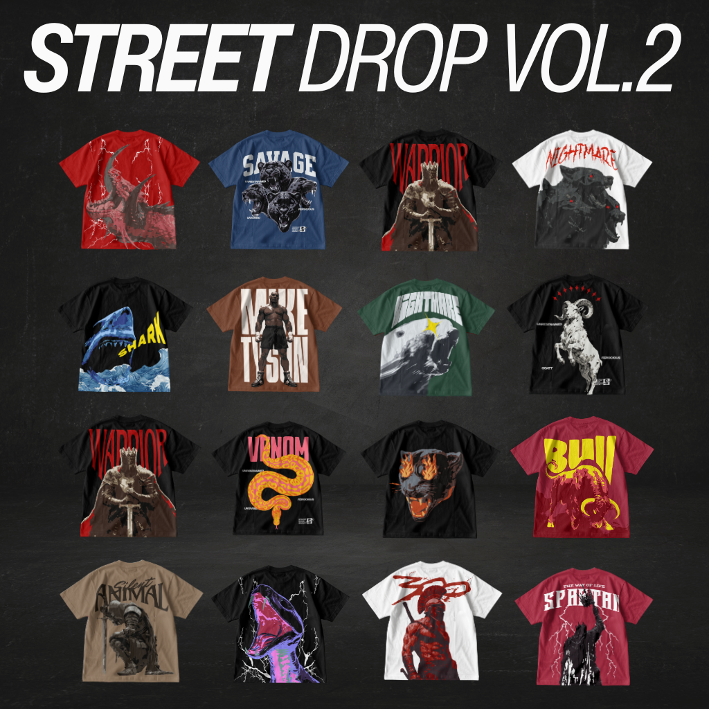 20+ Streetwear SVG PNG Bundle | Urban Graphic Tee & Hoodie Designs | DTF DTG Screen Print Ready | Digital Download