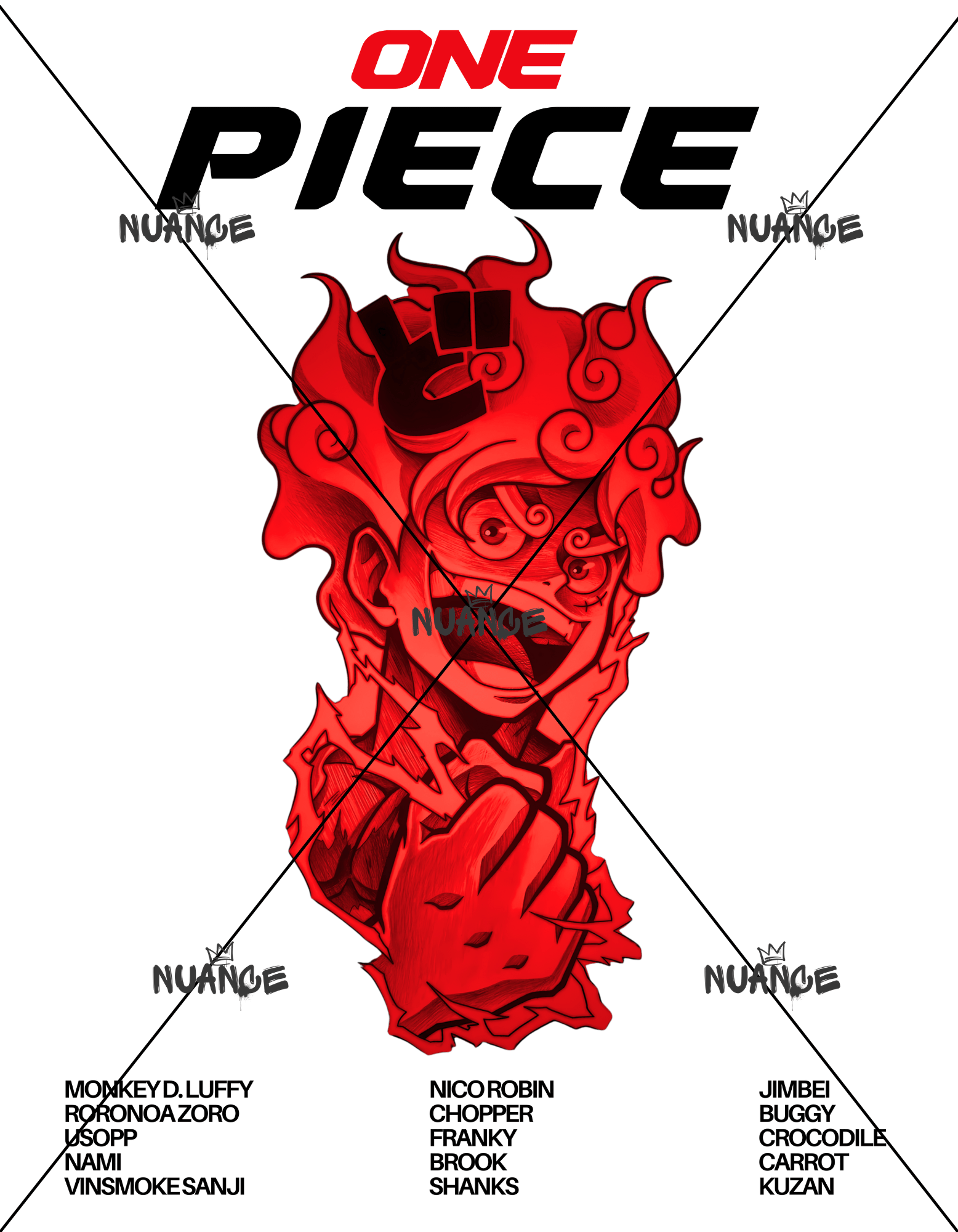 One Piece Anime Licensed Designs – 20+ HD PNG Files