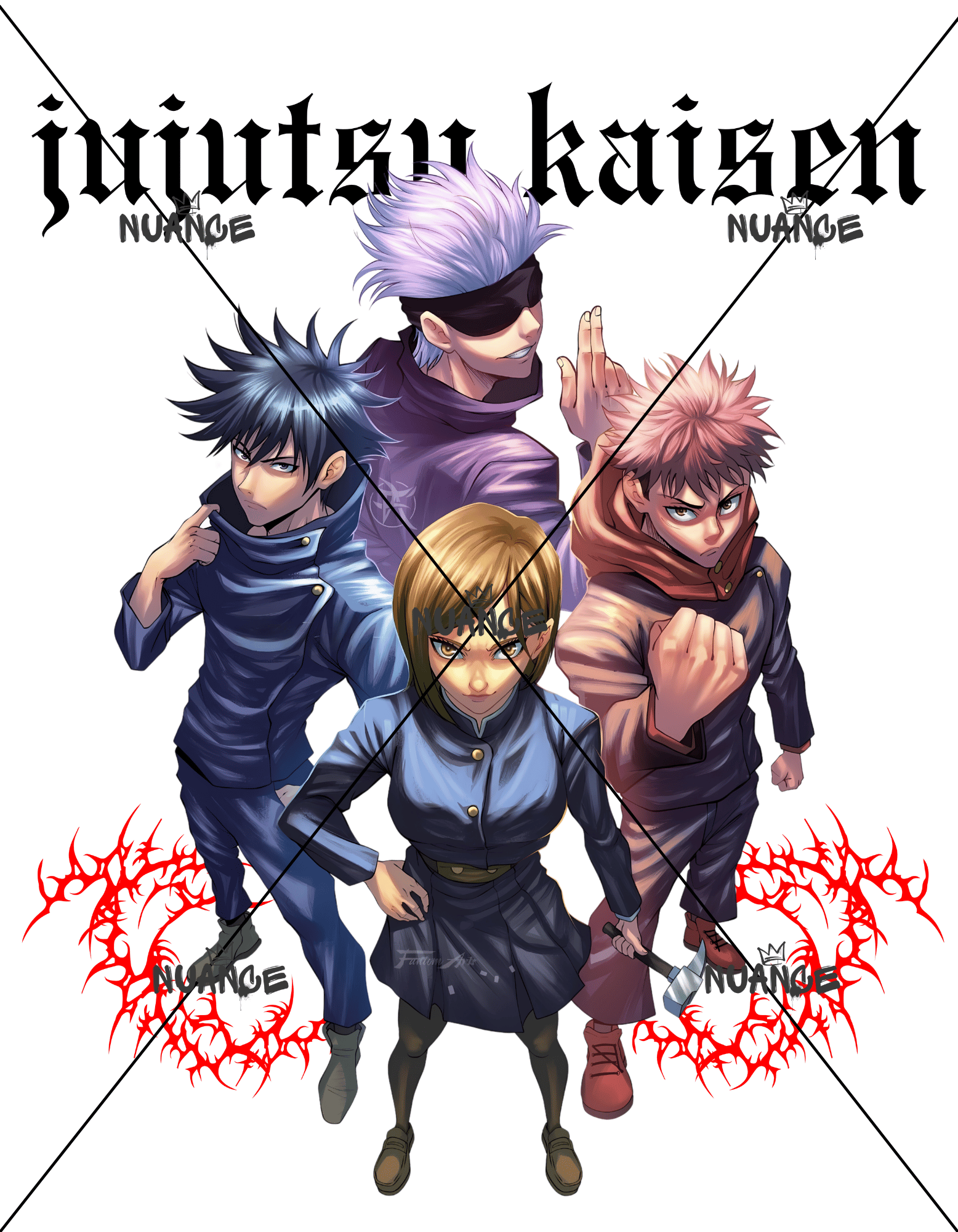 Jujutsu Kaisen Licensed Graphics – 40+ HD PNG & Vector Files (Jul 2025)