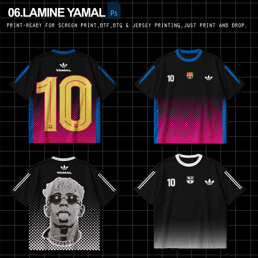 Football Design Kit — 15+ Football T-Shirt & Jersey Designs | PSD PNG SVG