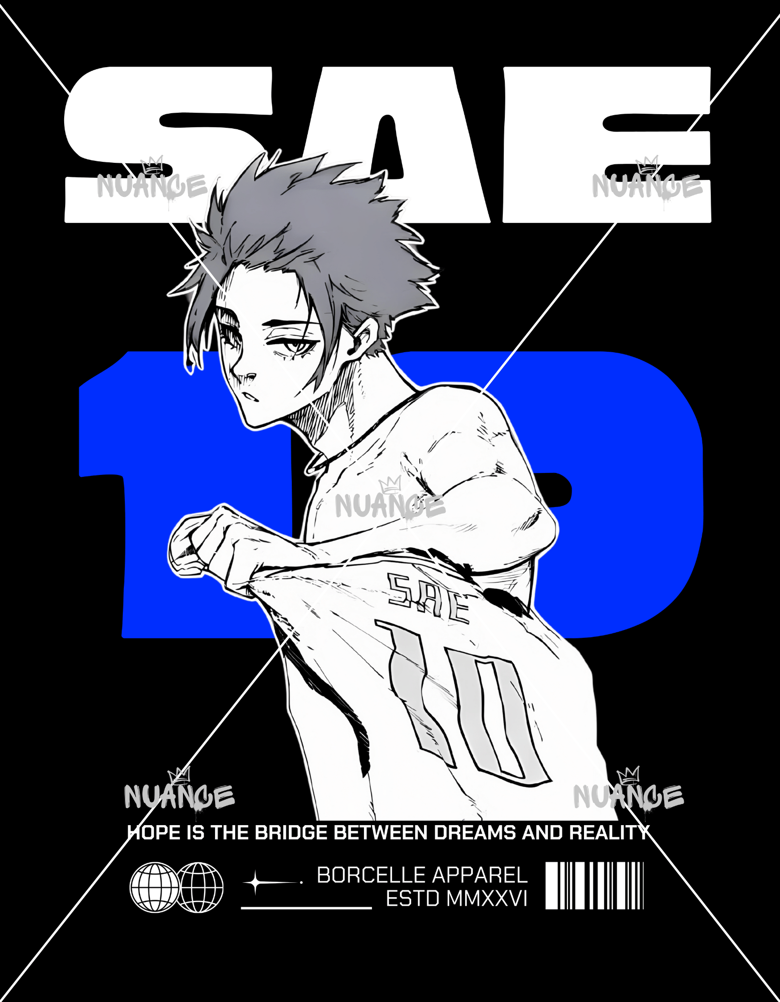 Blue Lock Licensed Designs – 20+ HD PNG Files