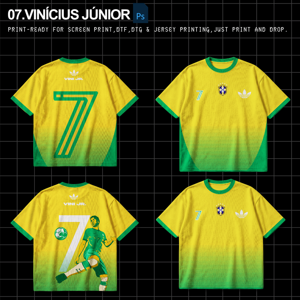 Football Design Kit — 15+ Football T-Shirt & Jersey Designs | PSD PNG SVG