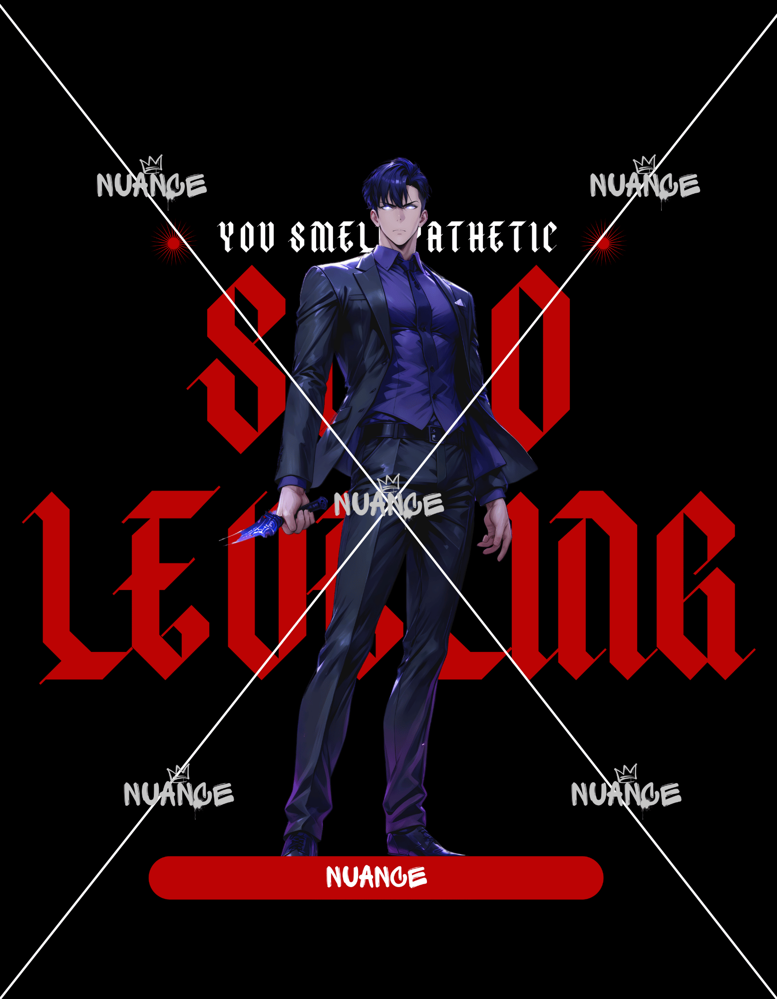 Solo Leveling Anime Licensed Designs – 30+ HD PNG Files