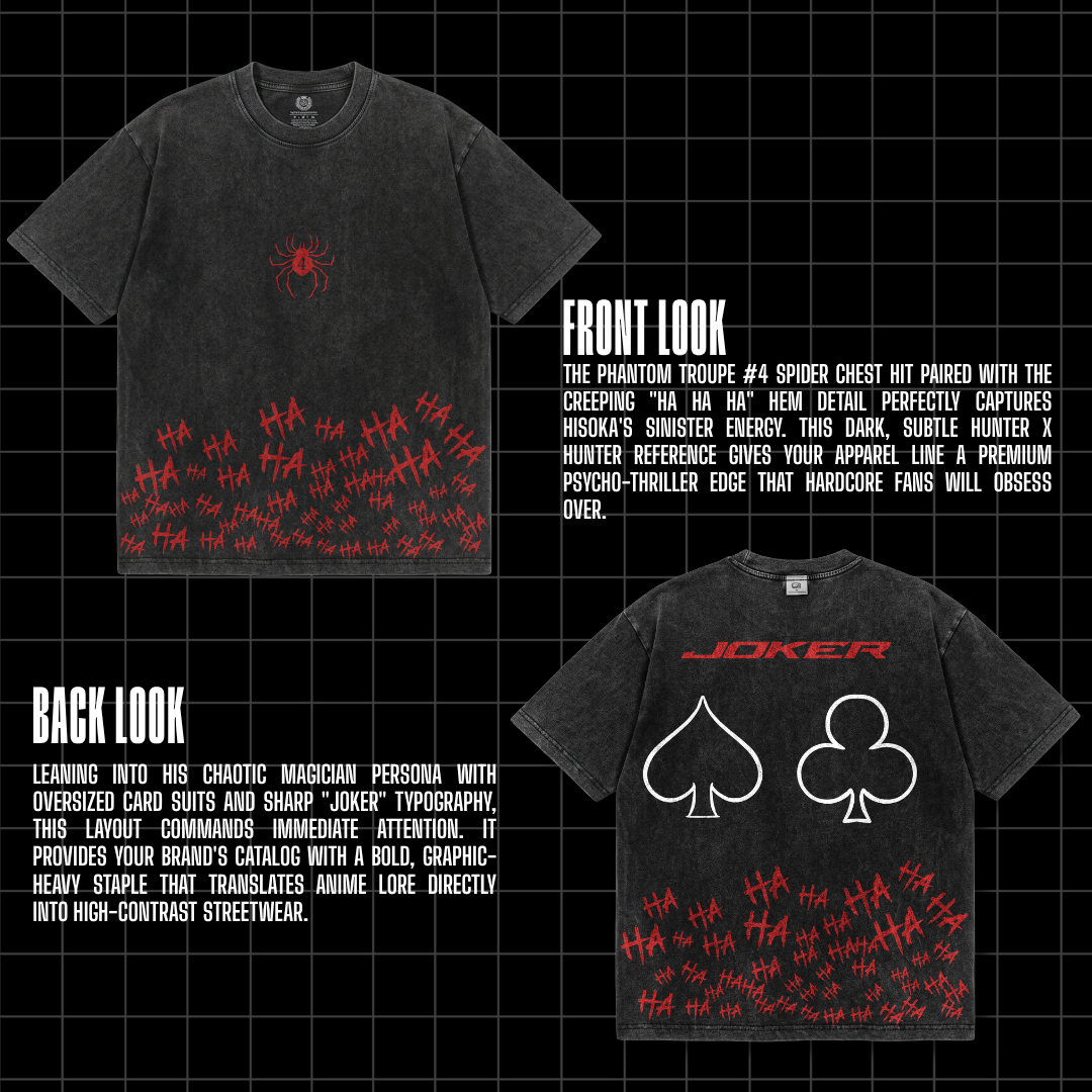 Anime Drop Vol.1 — 50+ Premium Anime Streetwear T-Shirt Designs | PSD PNG SVG | Print Ready | Instant Download