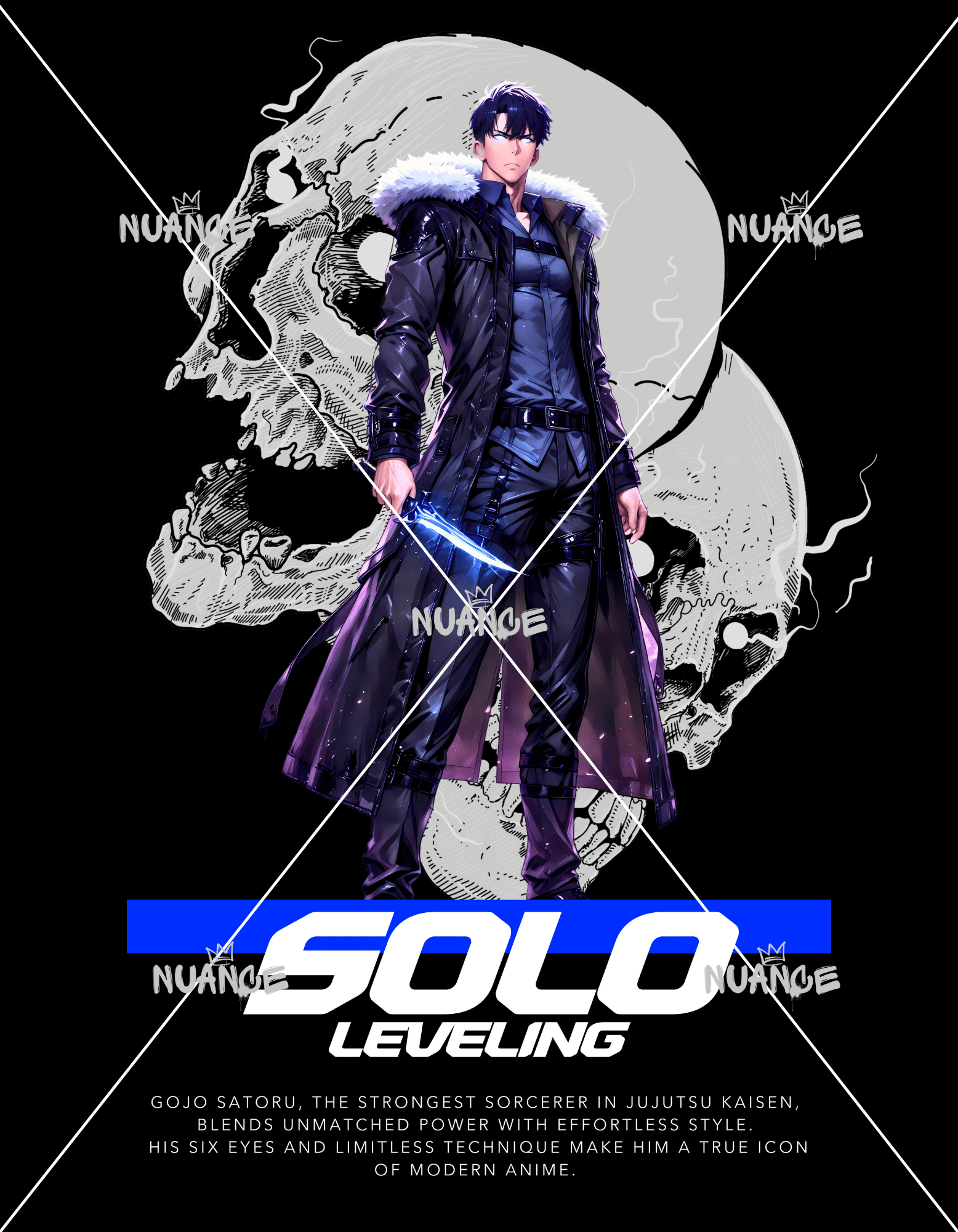 Solo Leveling Anime Licensed Designs – 30+ HD PNG Files