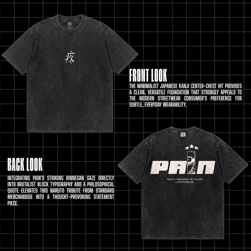 Anime Drop Vol.1 — 50+ Premium Anime Streetwear T-Shirt Designs | PSD PNG SVG | Print Ready | Instant Download