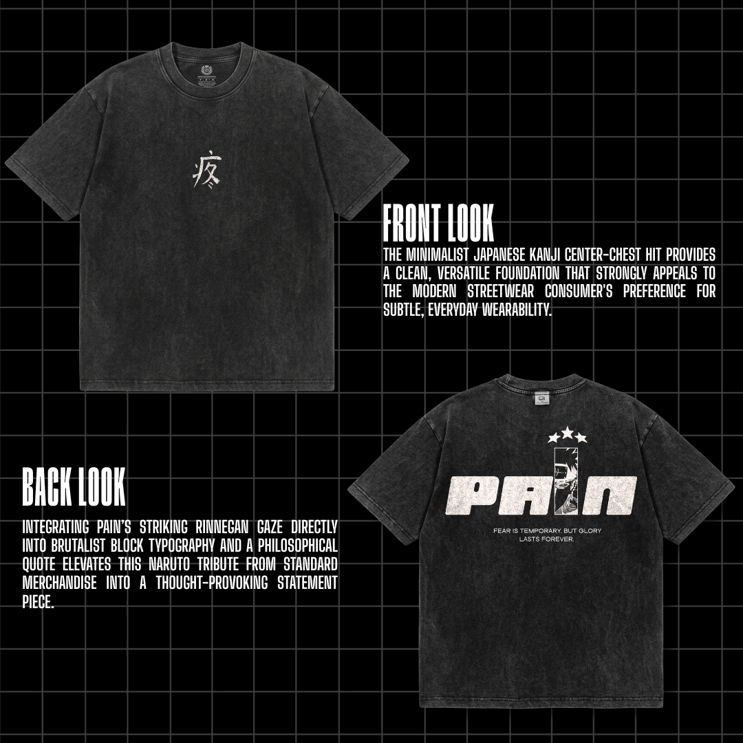 Anime Drop Vol.1 — 50+ Premium Anime Streetwear T-Shirt Designs | PSD PNG SVG | Print Ready | Instant Download