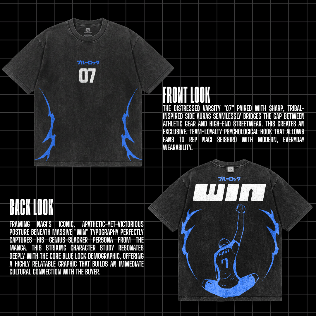 Anime Drop Vol.1 — 50+ Premium Anime Streetwear T-Shirt Designs | PSD PNG SVG | Print Ready | Instant Download