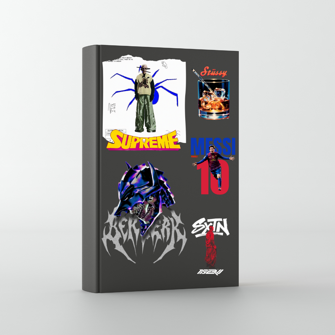 Premium Streetwear Licensed Designs – 100+ Editable 4k PNG Graphics (Aug 2025)