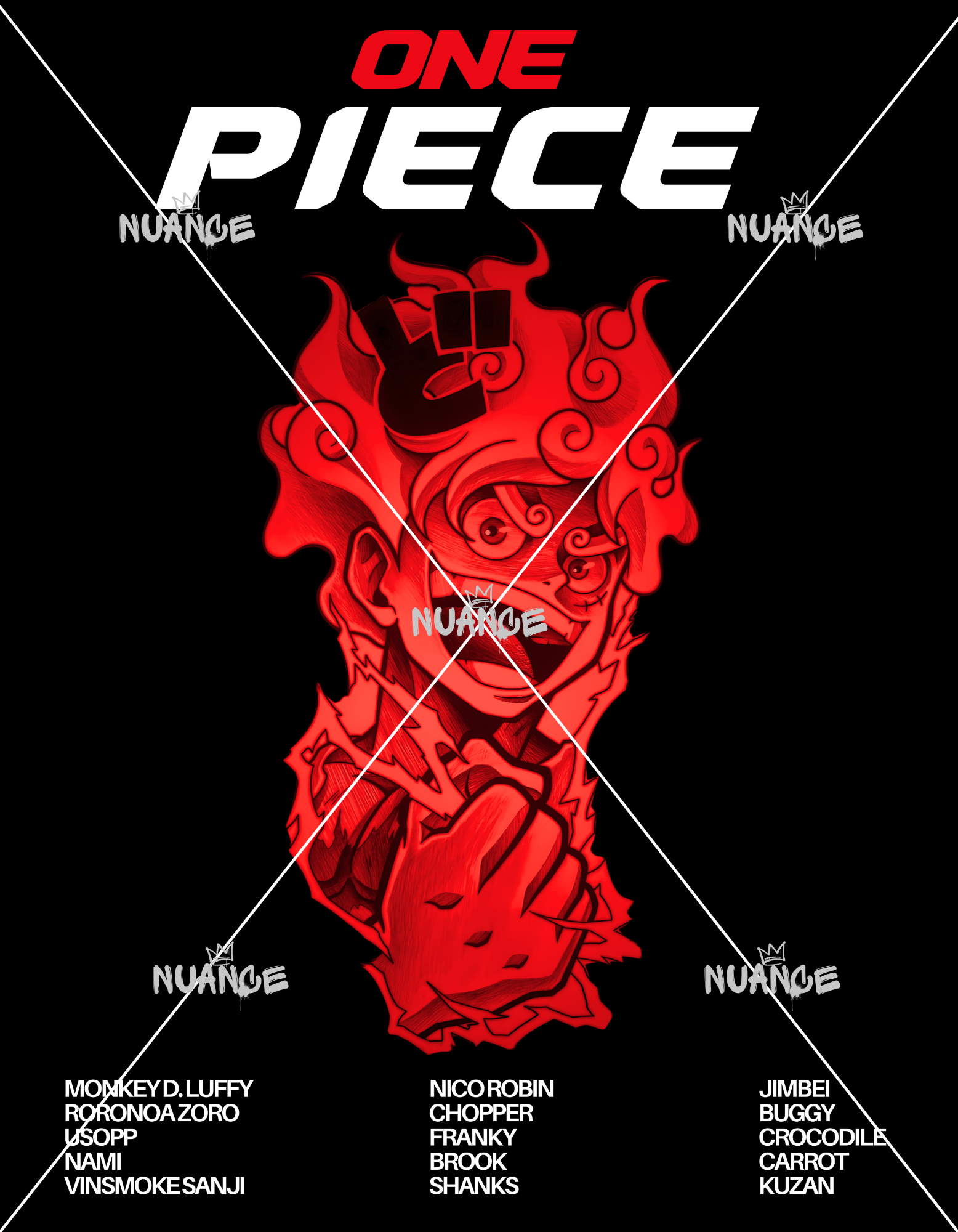 One Piece Anime Licensed Designs – 20+ HD PNG Files