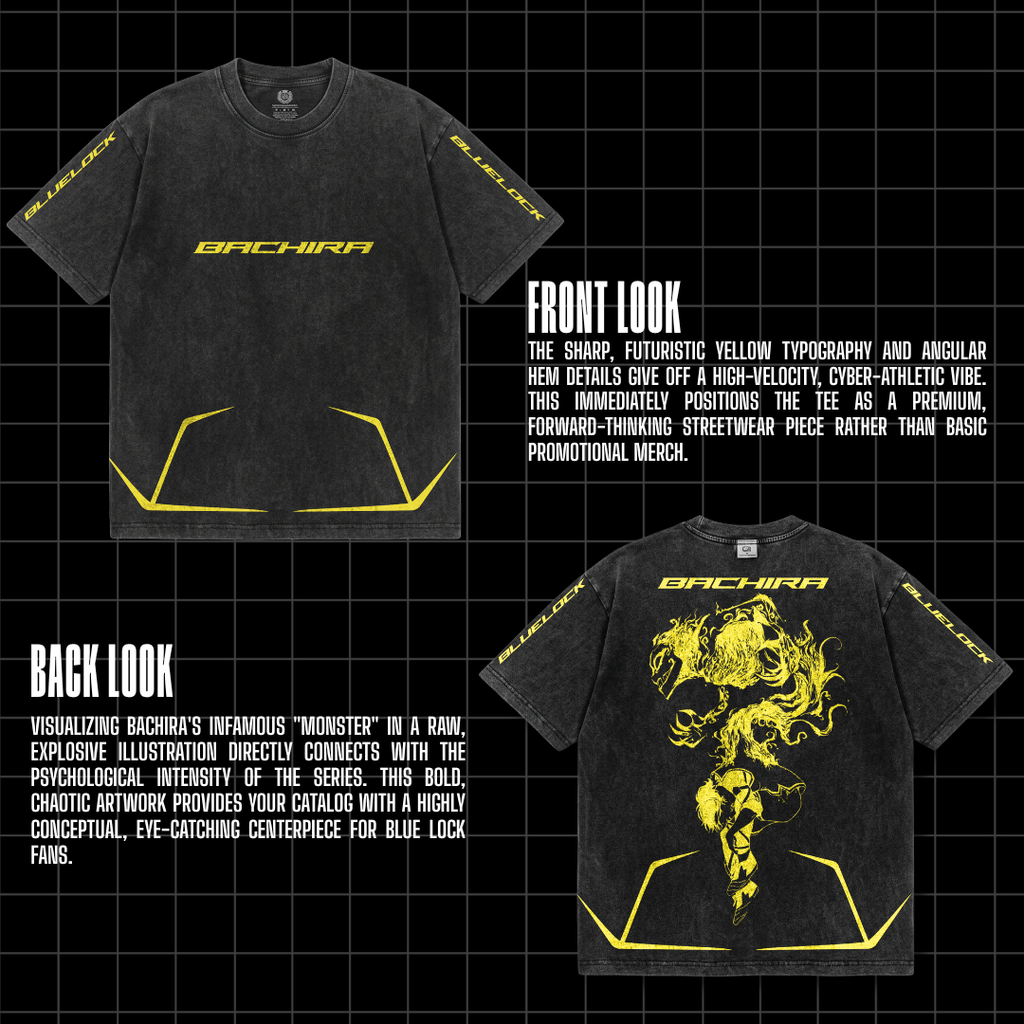 Anime Drop Vol.1 — 50+ Premium Anime Streetwear T-Shirt Designs | PSD PNG SVG | Print Ready | Instant Download