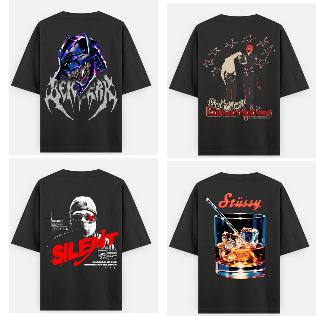 Premium Streetwear Licensed Designs – 100+ Editable 4k PNG Graphics (Aug 2025)