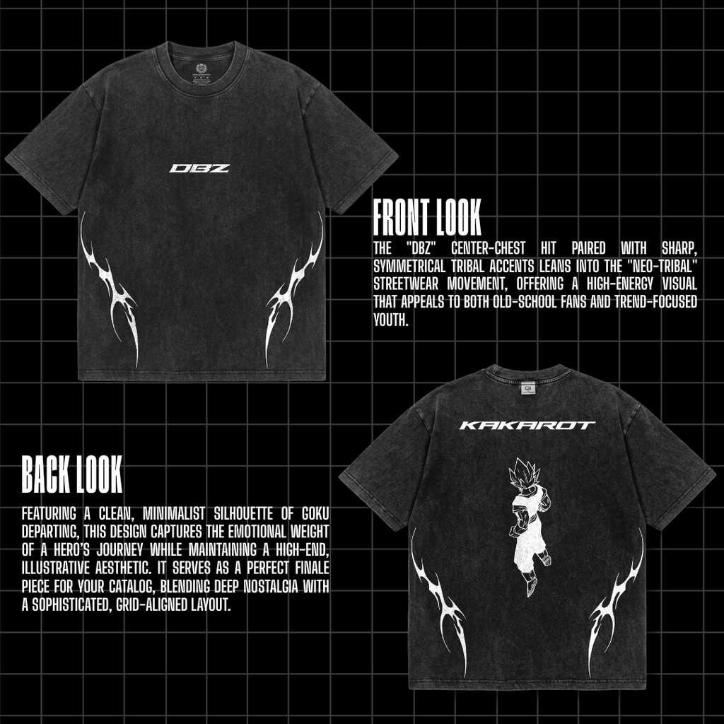 Anime Drop Vol.1 — 50+ Premium Anime Streetwear T-Shirt Designs | PSD PNG SVG | Print Ready | Instant Download