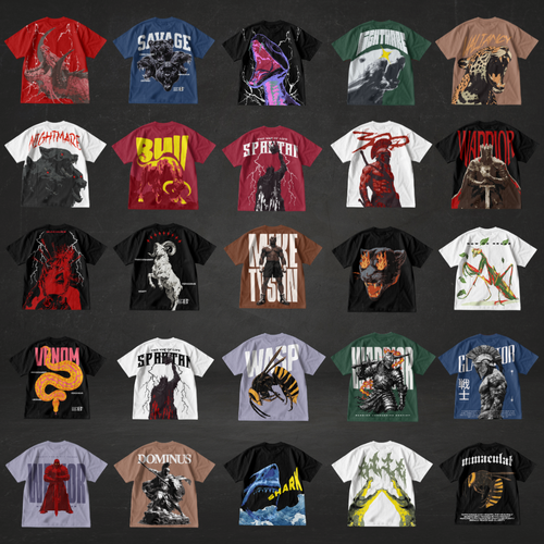 20+ Streetwear SVG PNG Bundle | Urban Graphic Tee & Hoodie Designs | DTF DTG Screen Print Ready | Digital Download