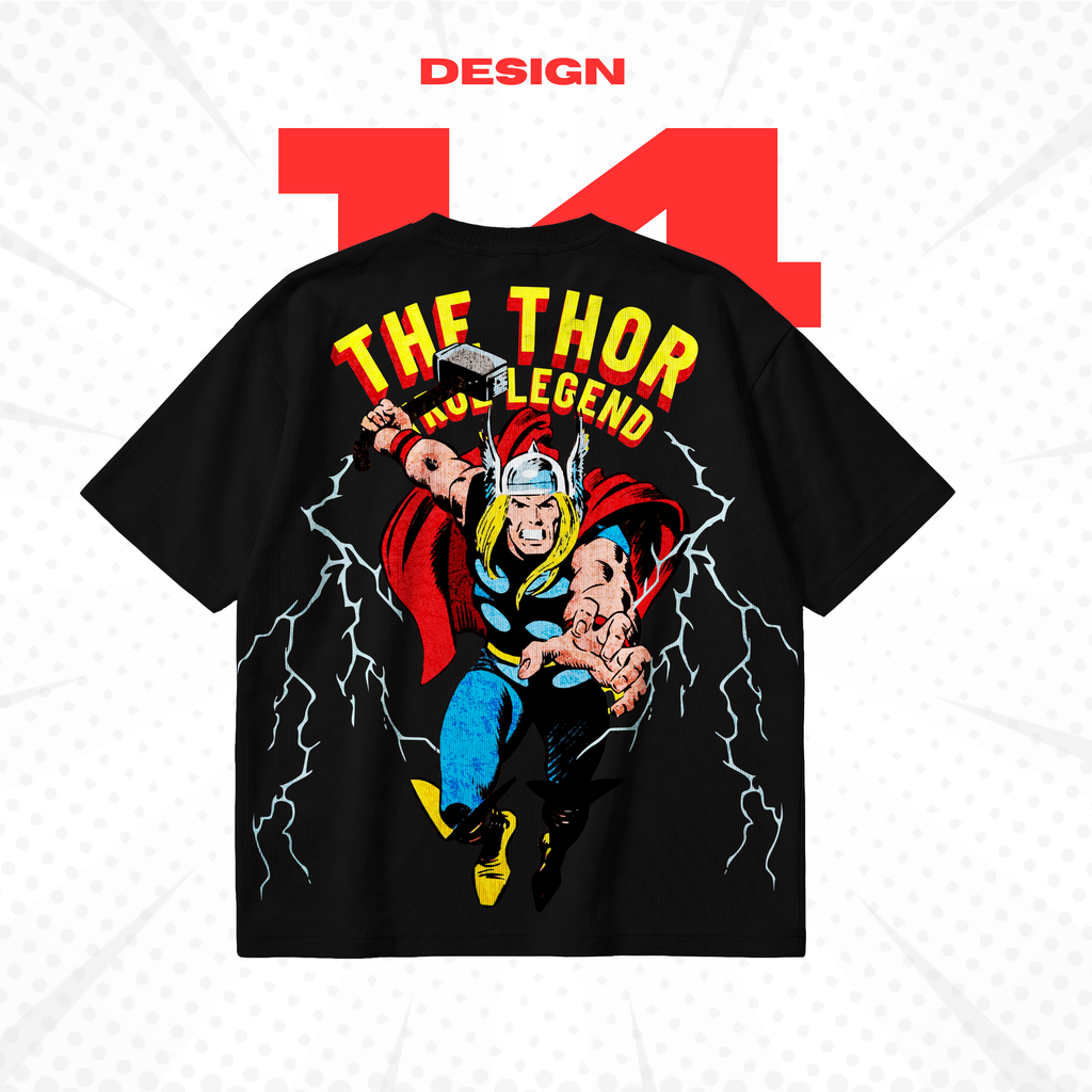 Marvel T-Shirt Design Bundle SVG PNG | Spider-Man Thor Hulk Punisher Vintage Graphic Tee | Dark Comic Streetwear | Screen Print DTG Ready