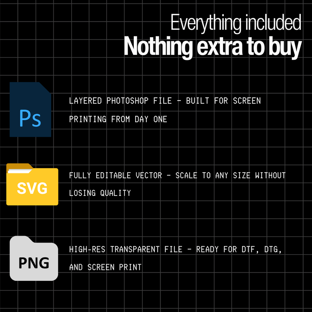 Anime Drop Vol.1 — 50+ Premium Anime Streetwear T-Shirt Designs | PSD PNG SVG | Print Ready | Instant Download