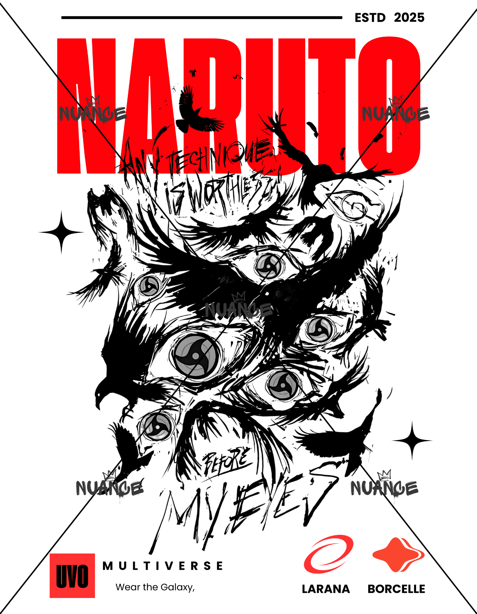 Naruto Anime Licensed Designs – 20+ HD PNG Files for Merch