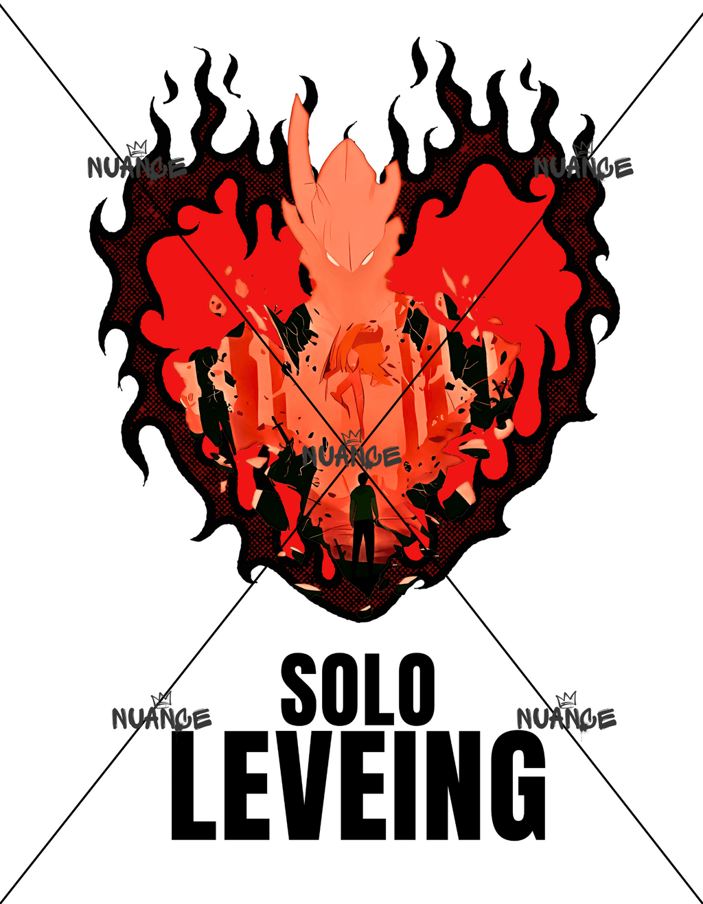Solo Leveling Anime Licensed Designs – 30+ HD PNG Files