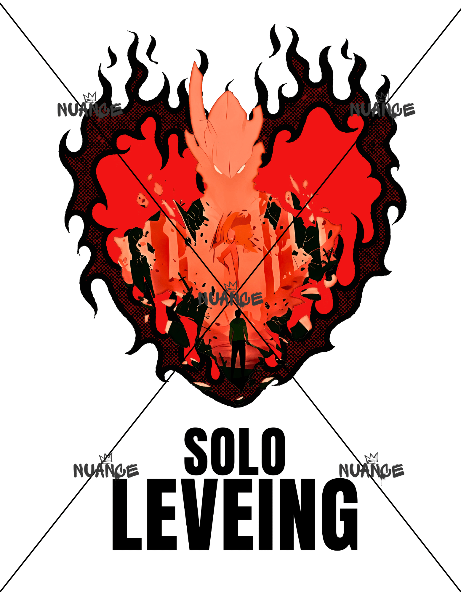 Solo Leveling Anime Licensed Designs – 30+ HD PNG Files
