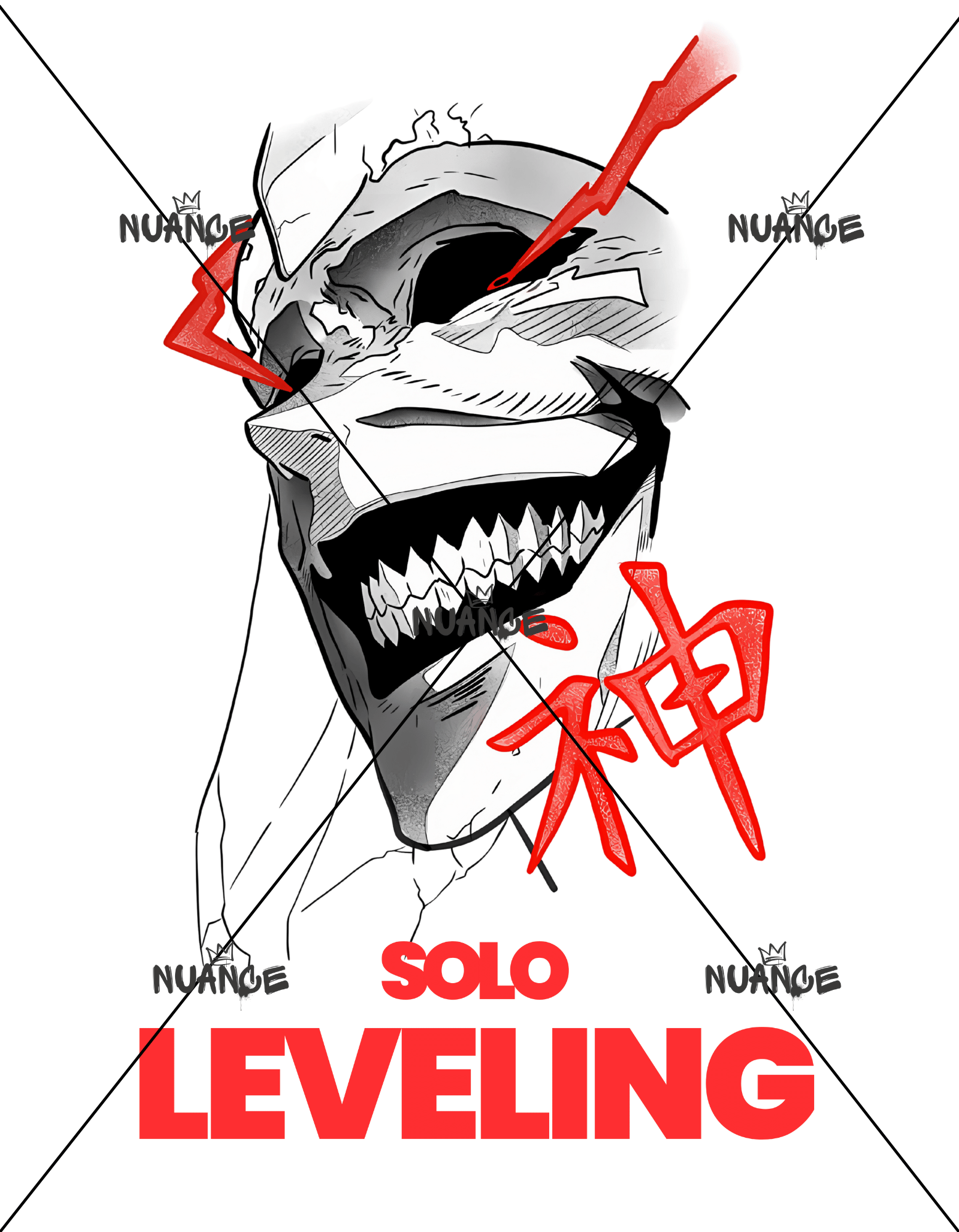 Solo Leveling Anime Licensed Designs – 30+ HD PNG Files