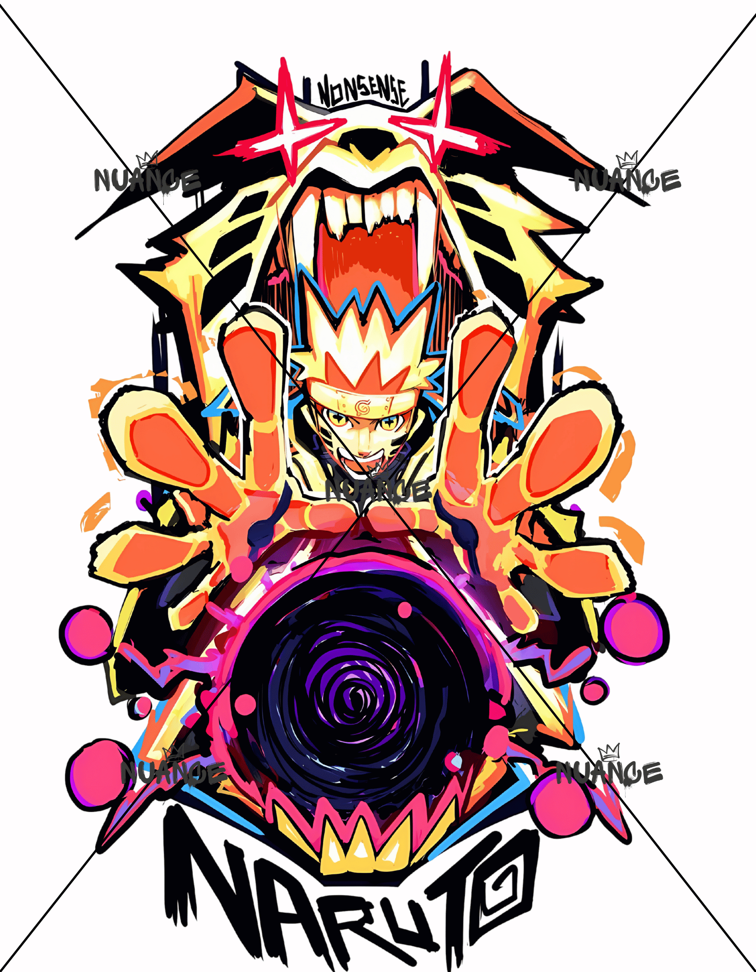 Naruto Anime Licensed Designs – 20+ HD PNG Files for Merch