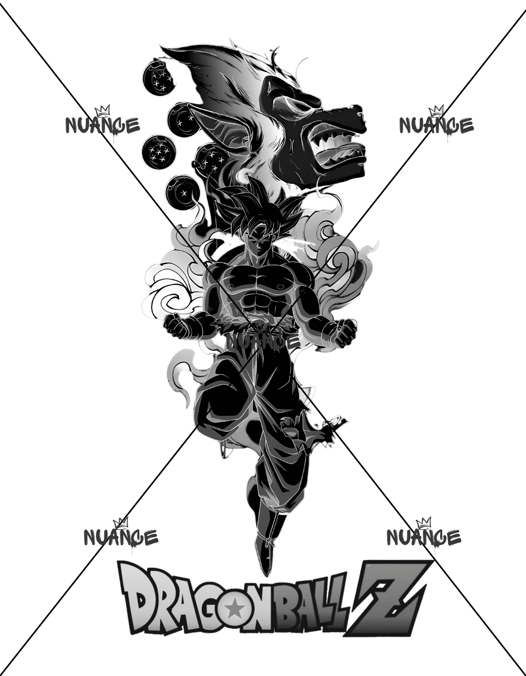 Dragon Ball Z Licensed Designs – 20+ HD PNG Files