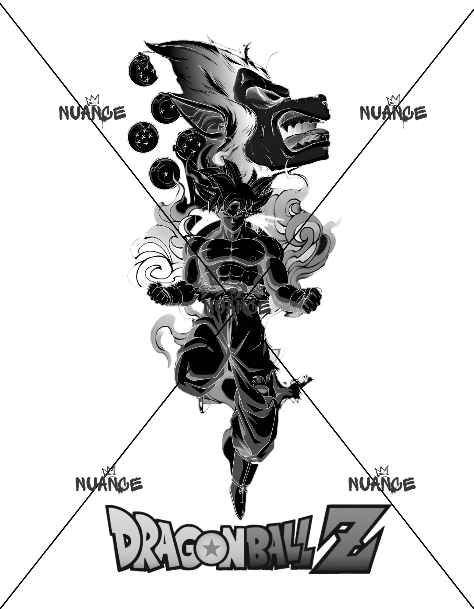 Dragon Ball Z Licensed Designs – 20+ HD PNG Files