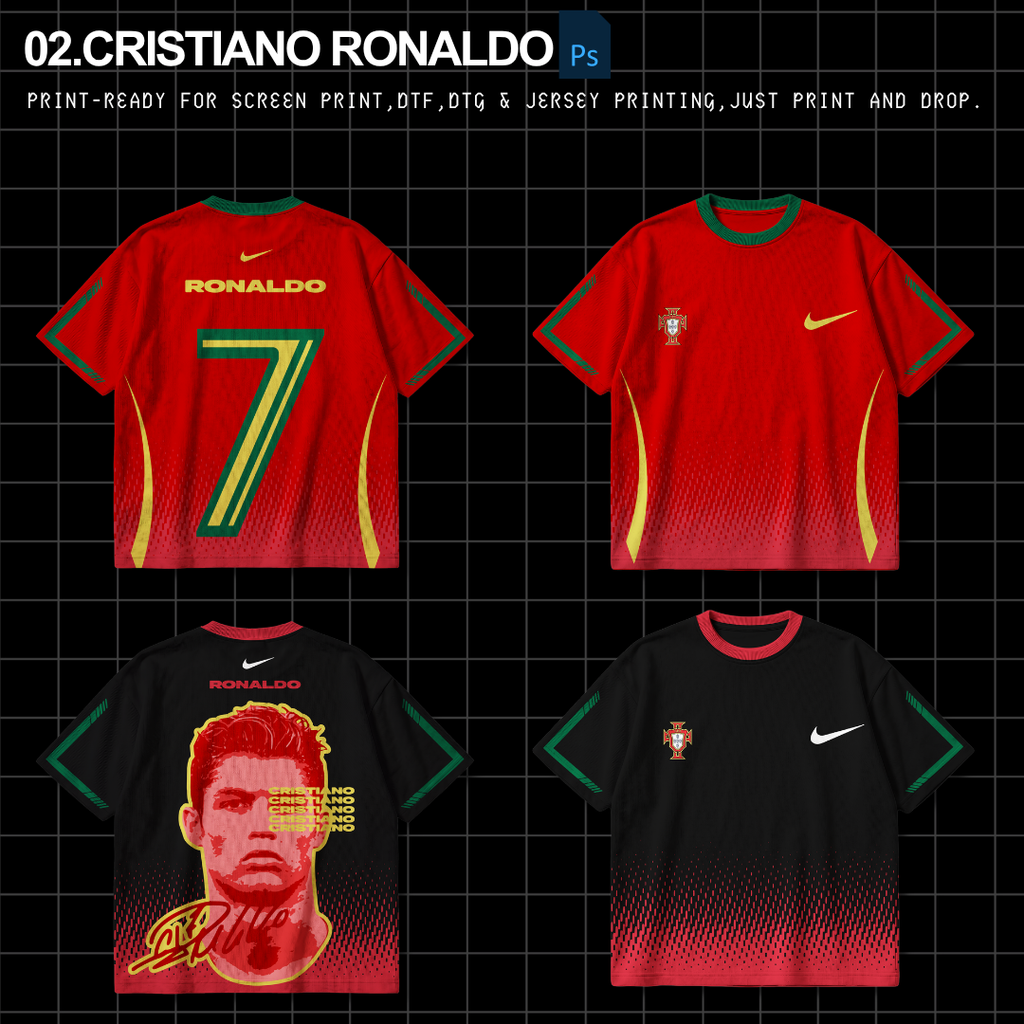 Football Design Kit — 15+ Football T-Shirt & Jersey Designs | PSD PNG SVG