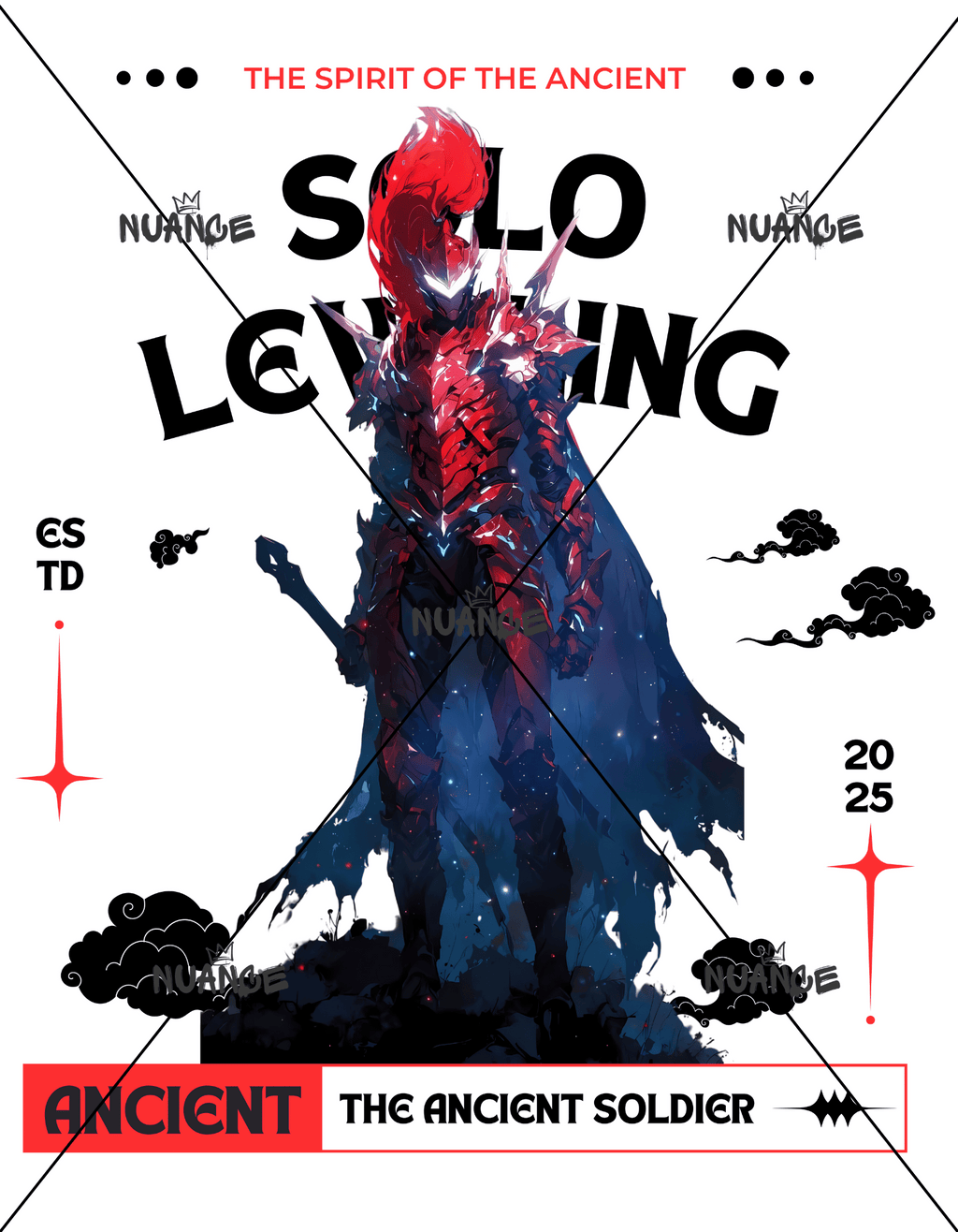 Solo Leveling Anime Licensed Designs – 30+ HD PNG Files