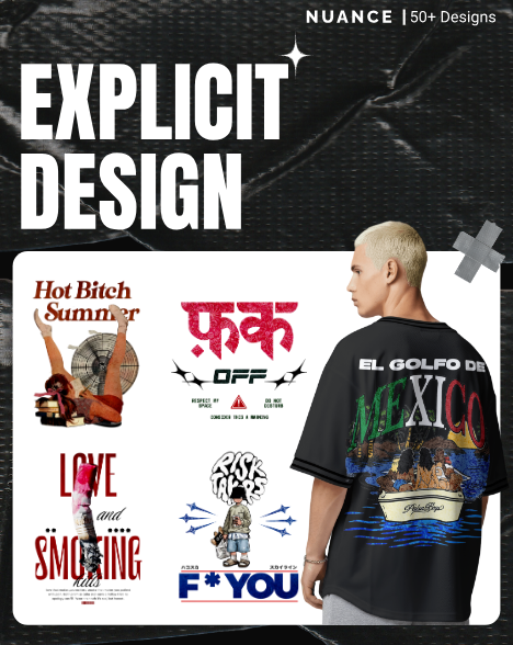 Premium Explicit Licensed Designs – 40+ Editable 4K PNG Graphics (2026)