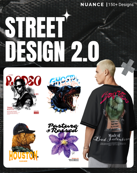 Premium Streetwear 2.0 Licensed Designs – 150+ Editable 4K PNG Graphics (2026)