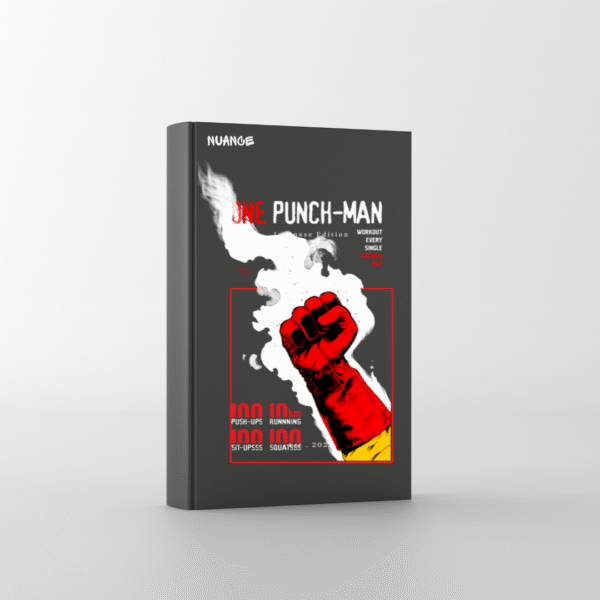 One Punch Man Anime Design Bundle – HD PNG, SVG & Vector Files for Merch